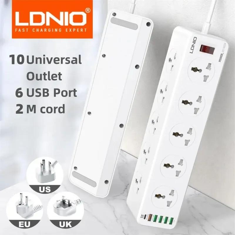 LDNIO AC Ƽ, PD QC Ƽ  ,   ,  ȣ, USB ͽټ , 30W
